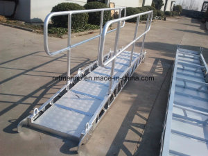 Antiskid Aluminum Alloy Ship Gangway Ladder Boarding Ladder