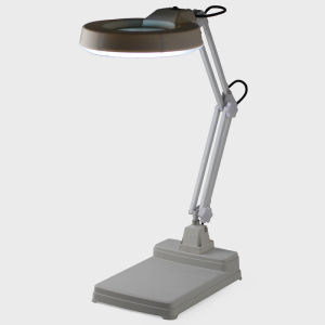 Yihua 288 Desktop Magnifying Lamp 5X with Optical White Glass Repair