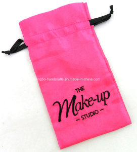 Customized Makeup/Gift Satin Pouch (KJ-56447)