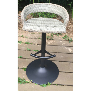 White Round Outdoor Hotel Garden Patio Wicker Rattan Table (FS-R003)